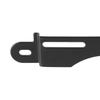Motorcycle License Plate Holder Sturdy Replacement Black Number Plate Bracket for