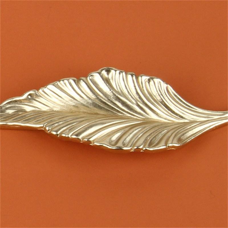 Ручка-лист Дверная ручка шкафа Творческая дверная ручка ящика Древнее искусство Моделирование