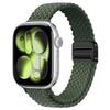 Плетеный нейлоновый ремешок для Apple Watch Ultra 3 49 мм 11 10 46 мм 42 мм Браслет с магнитной застежкой IWatch 9 8 7 41/45 мм 6 5 4 SE 44/40 мм
