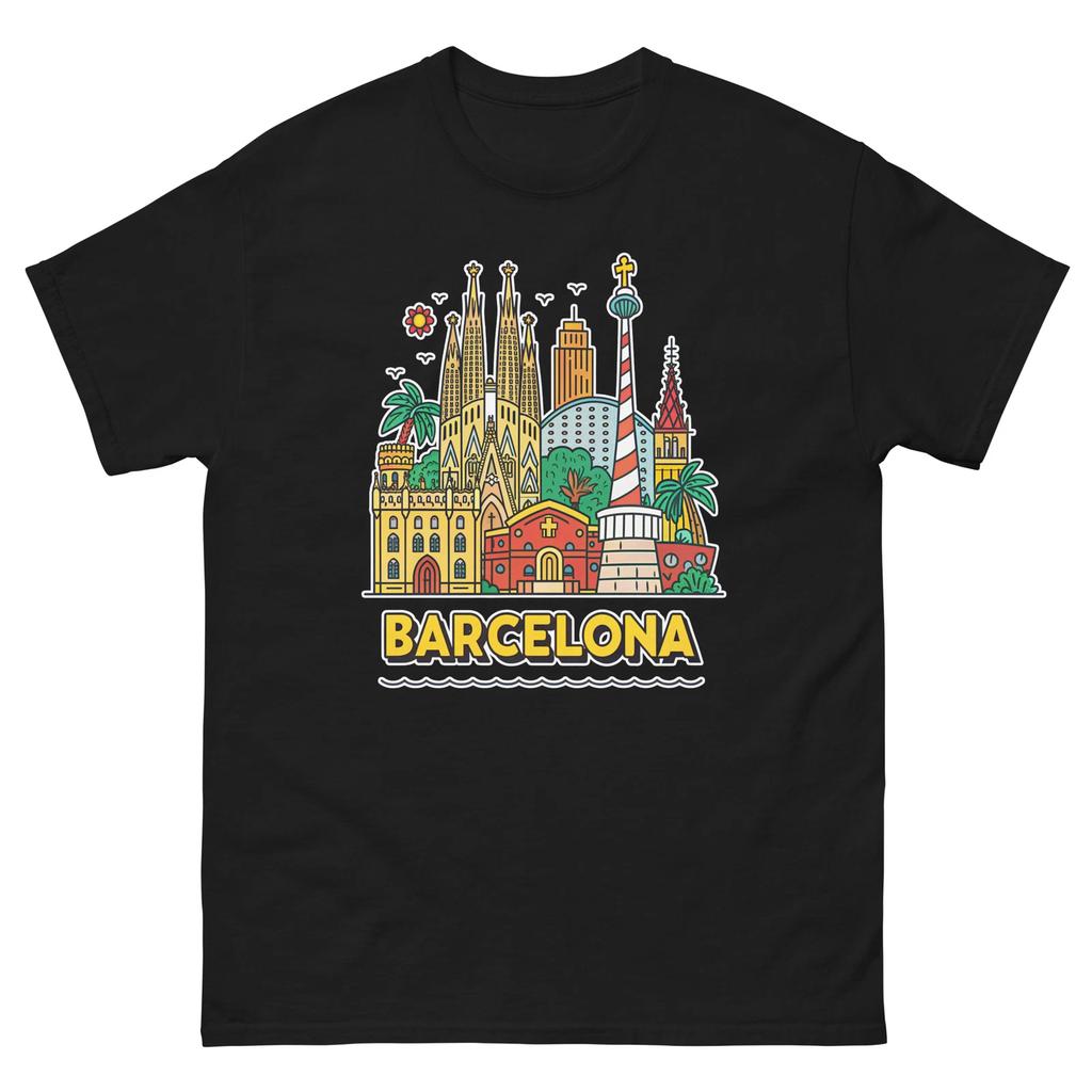 Городская футболка Barcelona World Travel
