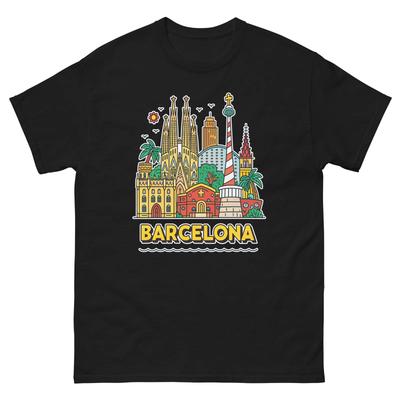 Городская футболка Barcelona World Travel