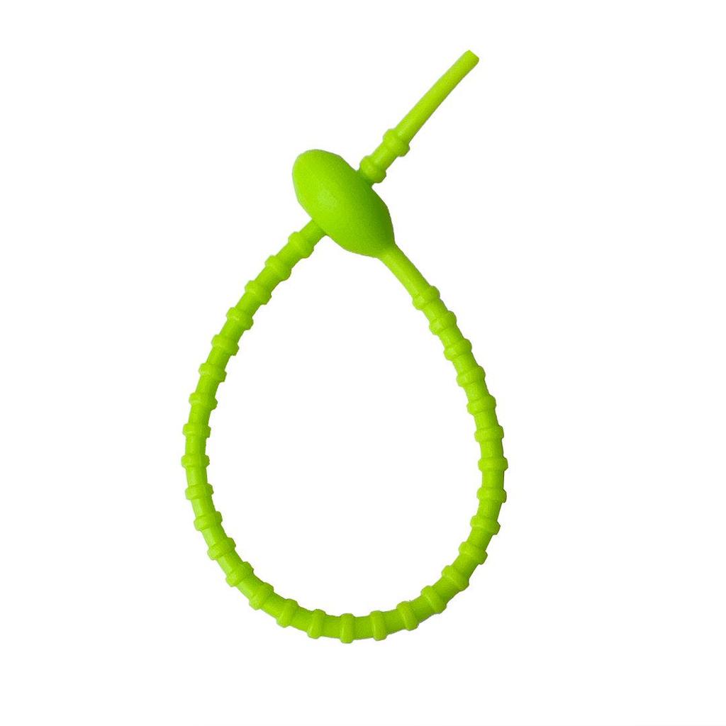 Цветная силиконовая стяжка-головастик: Сделай сам брелок, Модная игрушка, Ремешок для сумки и Намотка для шнурка