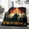 1pc The Lord of the Rings Flannel Blanket Soft Warm Throw for Home, Office, Travel, All-Season Cozy Bedding Gift L1378