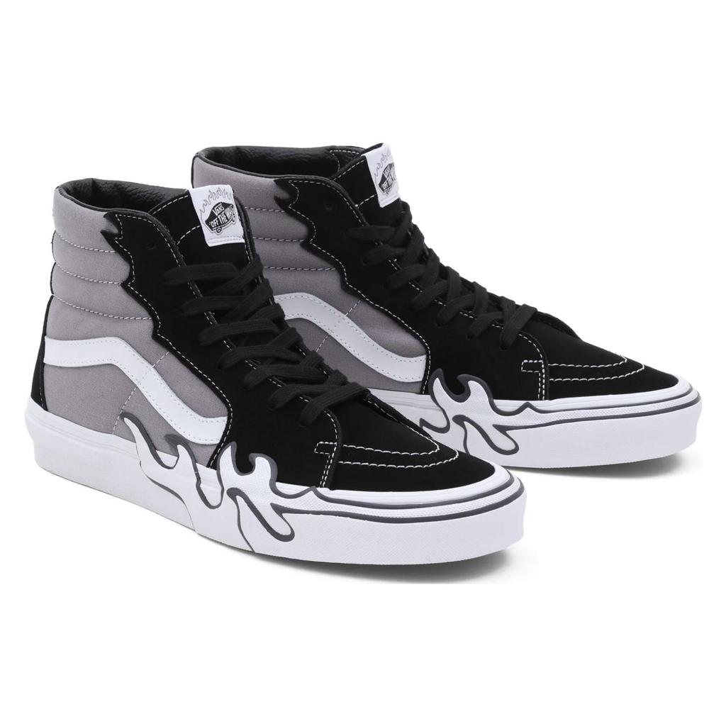Vans Sk8-Hi Flame - Серые Унисекс Кроссовки VN0005UJBGF