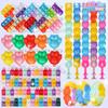 126 PCS Pop Bracelet it Fidget Toys Pack, Fidget Bracelet Birthday Party Gifts, Decompression Wristband with Autistic & ADHD,Fidget Wristband as