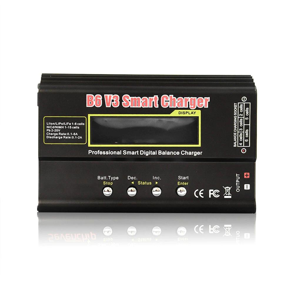 80W B6 V3 Smart Balance Charger Digital Discharger For RC LiPo NIMH LiHV Battery