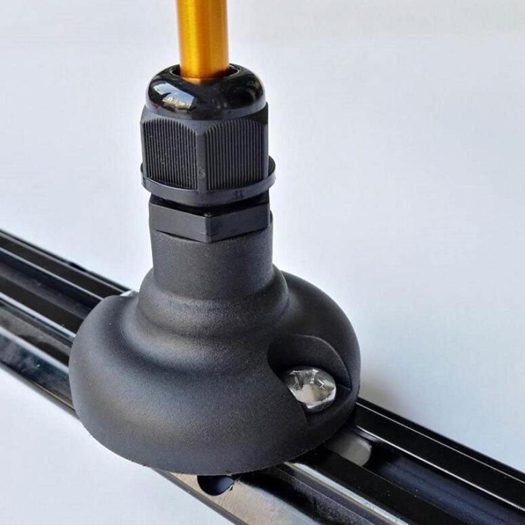 Предупреждающий флаг для каякинга, легкий, с устойчивым основанием, 4 фута, набор для обеспечения видимости при каякинге