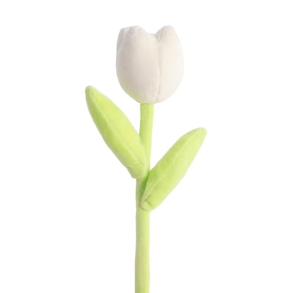 Colorful Plush Flower Toys Lifelike Design Simulation Flower Plush Cartoon Tulip Toy Room Decor