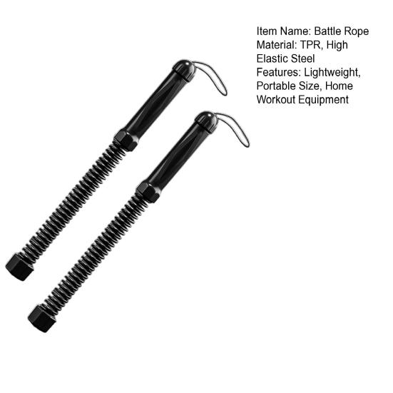 Пара бесконечных боевых канатов Легкий портативный тренировочный канат Мышцы рук