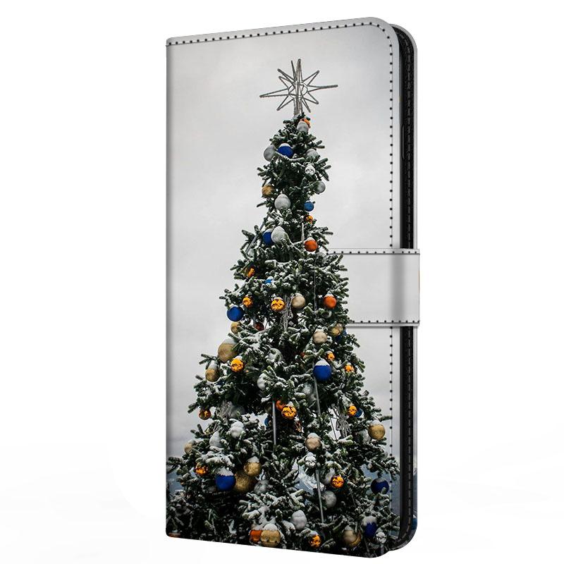Чехол для Xiaomi Poco F7 F 7 с подставкой-книжка из кожи Merry Christmas Магнитный кошелек-защита Redmi Turbo 4 Pro