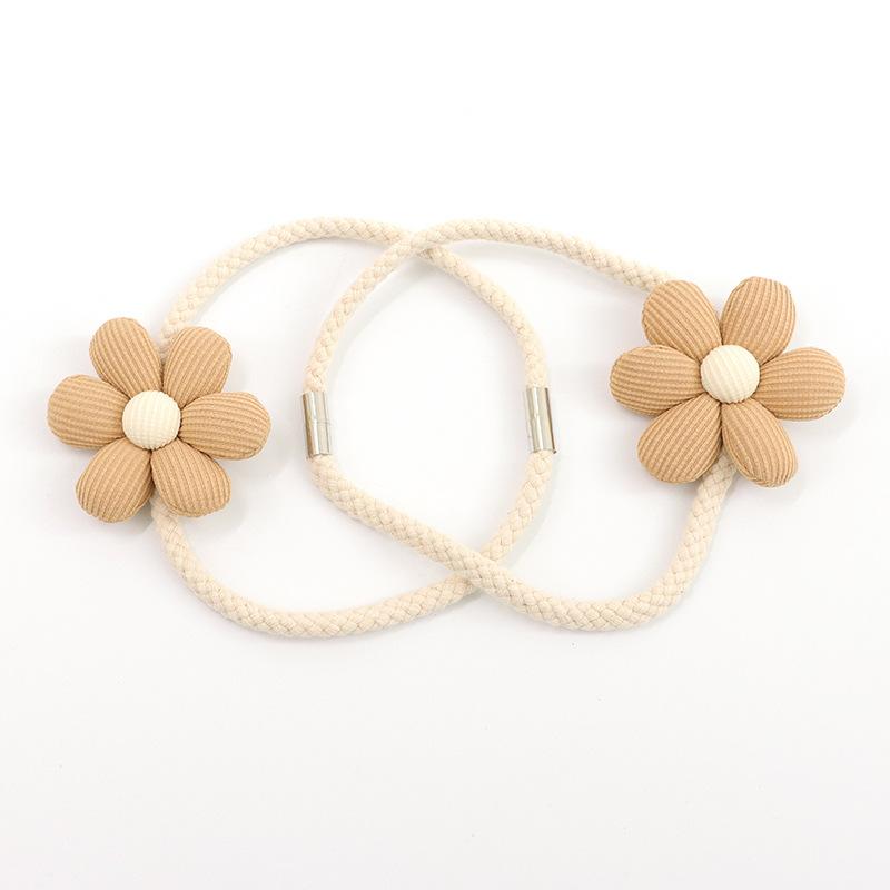 2pcs Magnetic Window Curtain Buckle Curtain Rope Bundle Door Curtain Holdback For Bedroom Living Room Home Decor