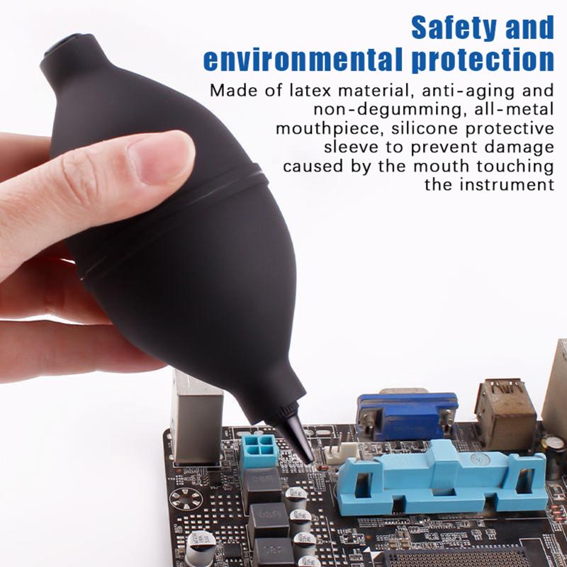 Soft Silicone Air Blower Ball For Camera Phone Laptop Keyboard Cleaning Pen Set For Precise Dust Removal