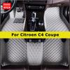 DOODRYER Custom Car Floor Mats For Citroen C4 Coupe 2004-2011 Auto Carpets Foot Coche Accessorie