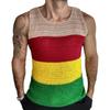 New Sports Vest Men'S Loose Summer Pure Cotton Fitness And Bodybuilding Quick Drying Sleeveless Shoulder White Base Shirt Sleeveless T-Shirt