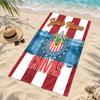 Deportivo guadalajara Custom Name Beach towels also serve as bath towels summer essential a musthave for the outdoors the beach and the pool