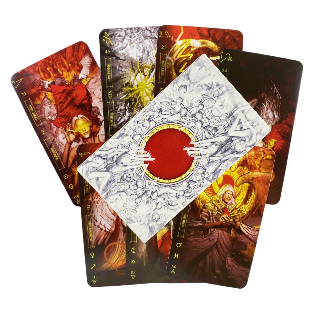 Tarot In Light Cards A 78 Deck Oracle English Visions Divination Edition Borad Playing Games