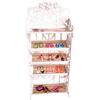Girl Toy Doll Accessories Plastic Shoe Storage Rack Cabinet Furniture Gifts