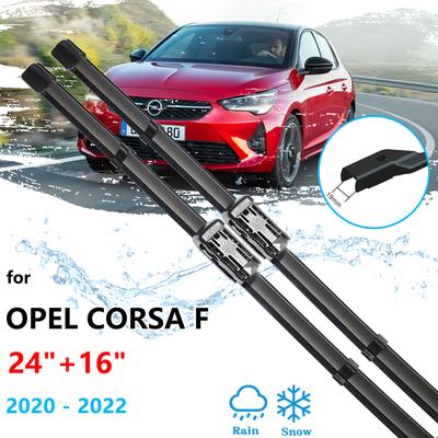 Для Opel Vauxhall Corsa F 2022 2022 аксессуары передний и задний набор щеток стеклоочистителя, щетки лобового стекла