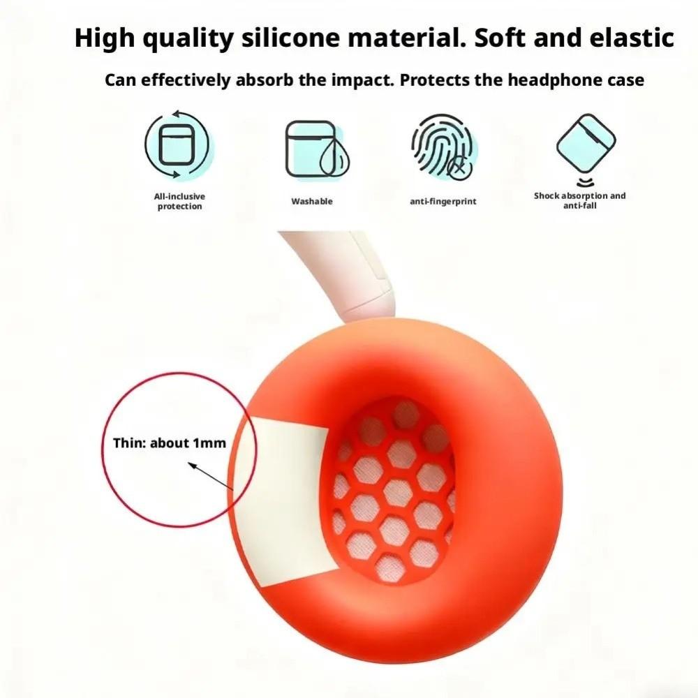Силиконовые амбушюры, защитный чехол для наушников CMF by NOTHING Headphone Pro, аксессуары для наушников