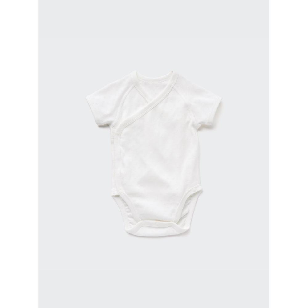 Uniqlo Боди Bn с коротким рукавом 1p Pointel 60 см