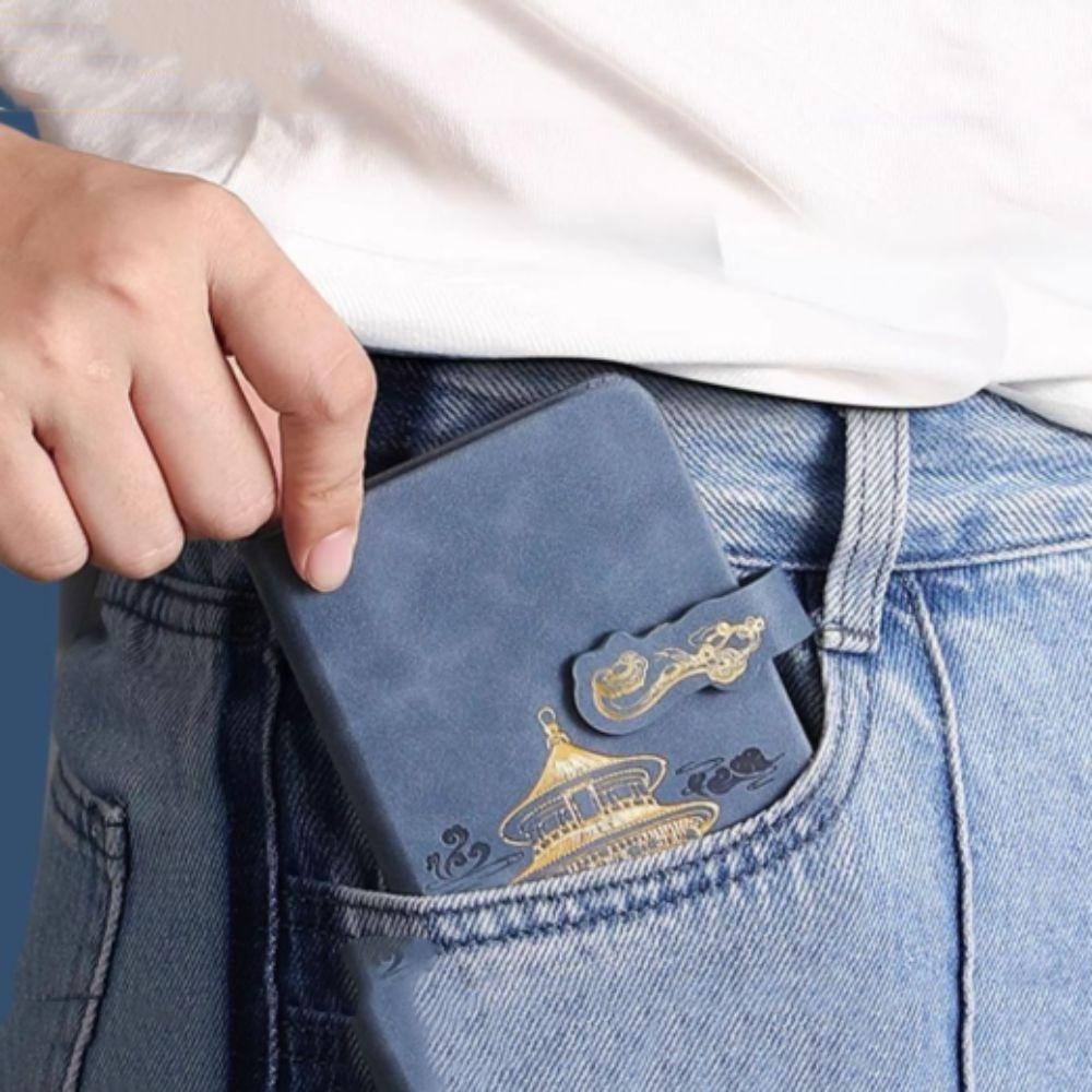 Карманный блокнот для записей в китайском стиле A7 Ежедневник Блокнот Модный Справочник для записи встреч Путешествия