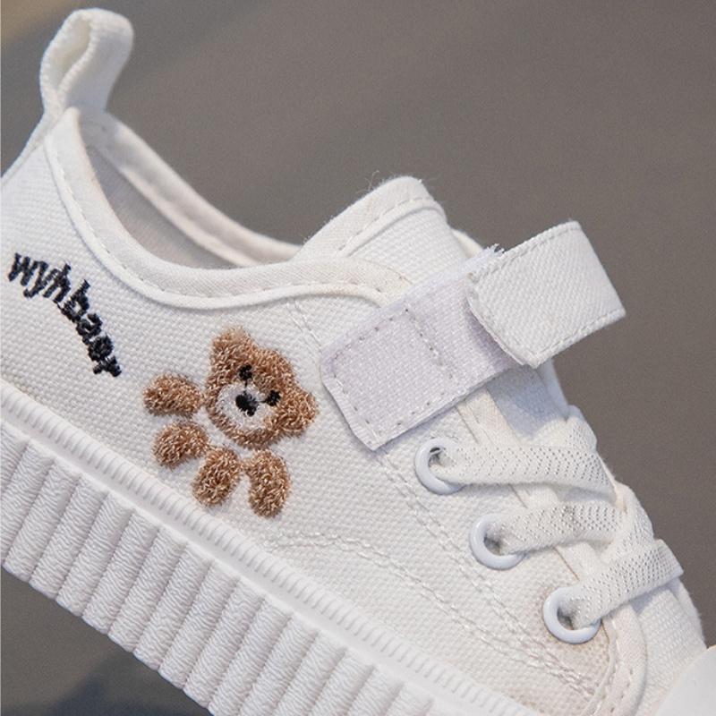 Children's Canvas Shoes Spring and Autumn Boys and Girls Casual Shoes Canvas Student Shoes Soft Sole
