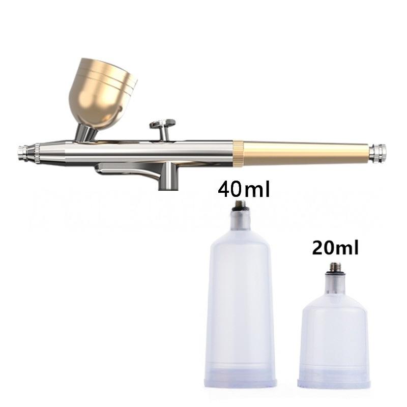 Cordless Airbrush Pen 0.3mm Nozzle Fine Atomization Oxygen Injection Tool for Skincare On The Go