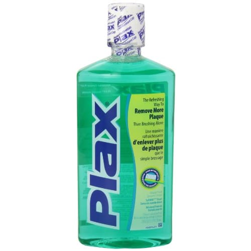 Plax Anti-Plaque Dental Rinse, Soft Mint - 24 Oz ()