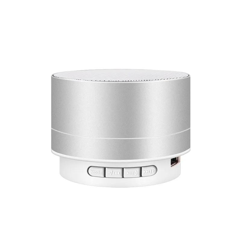 Портативная мини-Bluetooth-колонка с сабвуфером из алюминиевого сплава для использования со смартфоном и компьютером