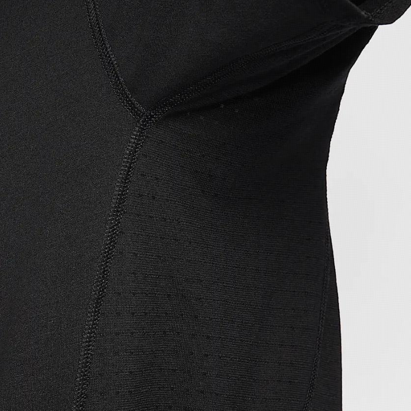 Nike Dri-FIT Trail Solar Chase ADV Logo Running Comfortable Versatile Short Sleeve Breathable T-Shirt Men Tops Black Summit-White HJ3581-010