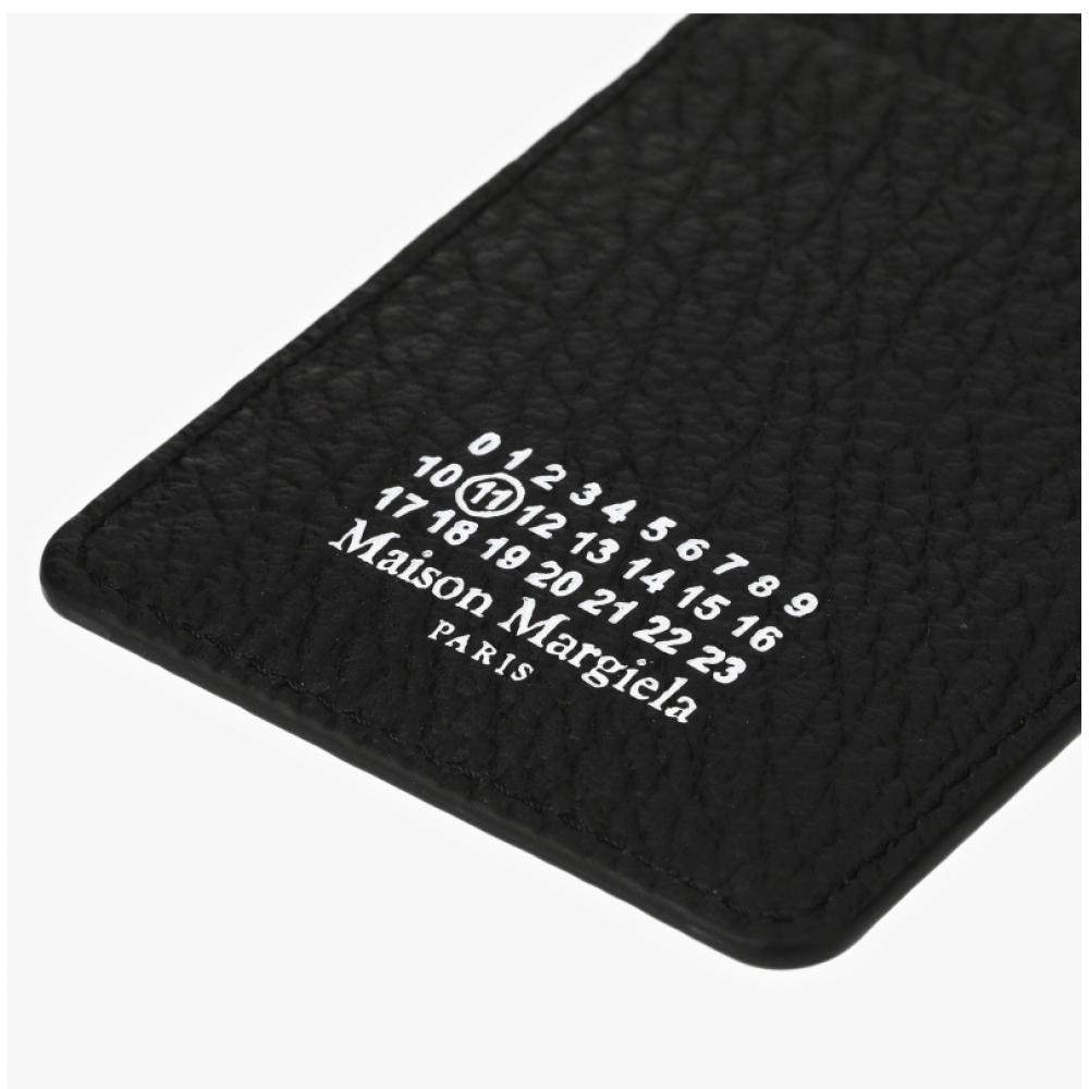 Maison Margiela Sa1vx0017 P4455 T8013 Stitched Grain Card Holder