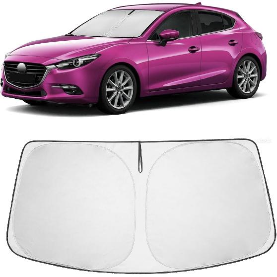 Солнцезащитная шторка на лобовое стекло для BMW X5 - Складная солнцезащитная шторка на лобовое стекло X5 2014-2025 Аксессуары Защита автомобиля от солнечных лучей Перекрывающаяся УФ-отражающая