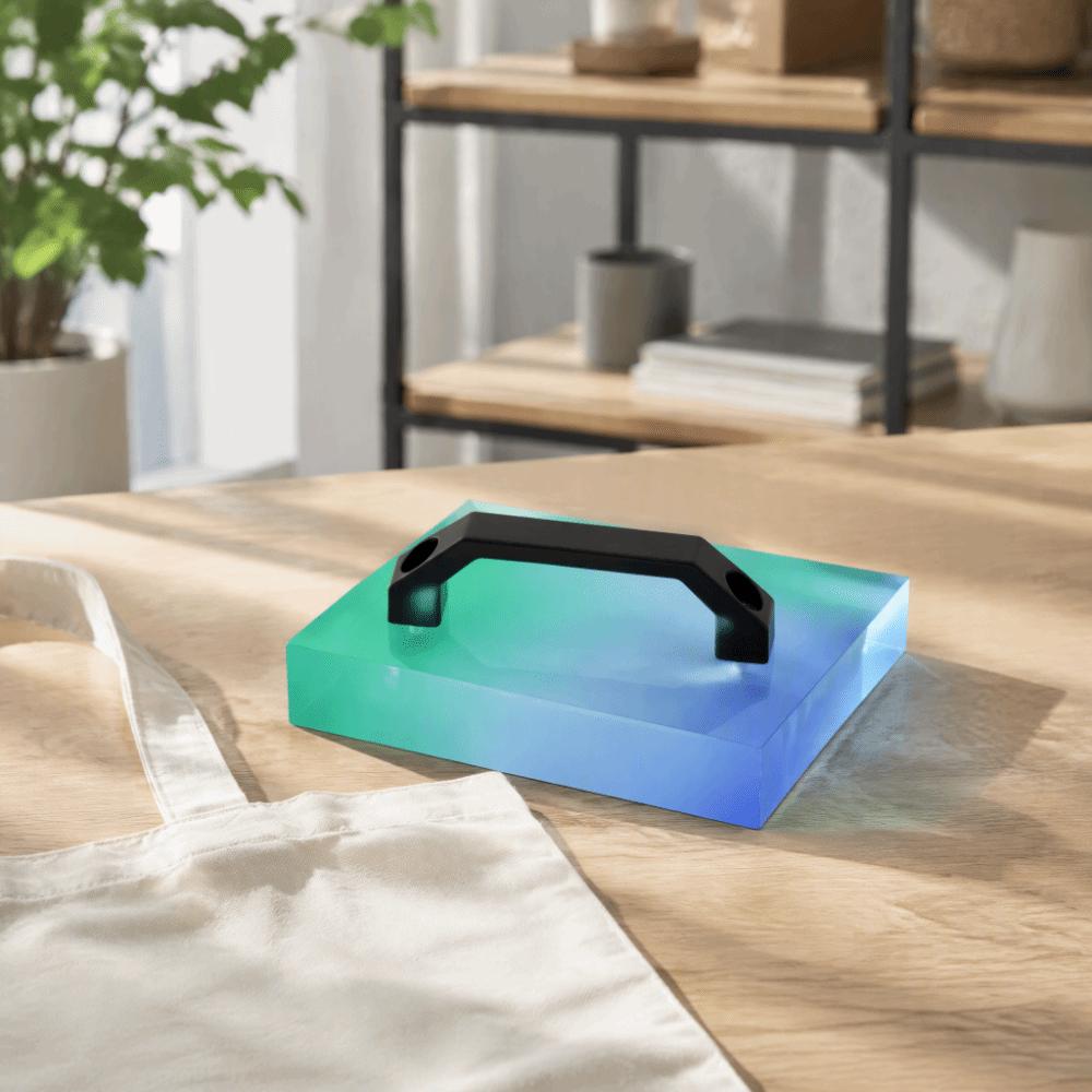 2 Pcs Rapid Cooling Cooling Block Acrylic Heat Press Cooling Tool Heat Transfer Printing