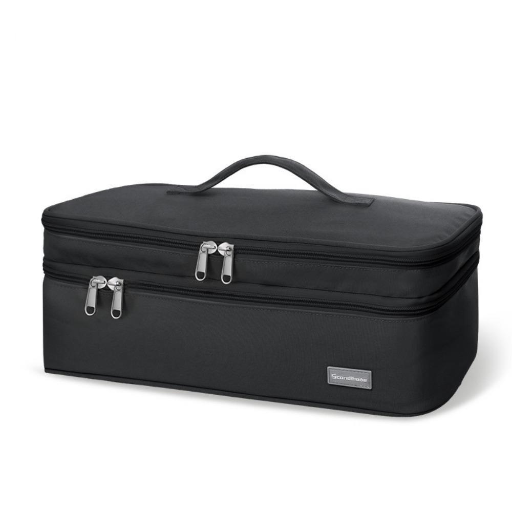 Большая вместительная портативная сумка для фена для волос, 2 слоя, органайзер для инструментов для волос, подарок