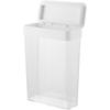 Компактный контейнер для хранения Yamazaki с крышкой 2,3 л Белый Ш18,5 Г8,6 В25 см Модель 10391