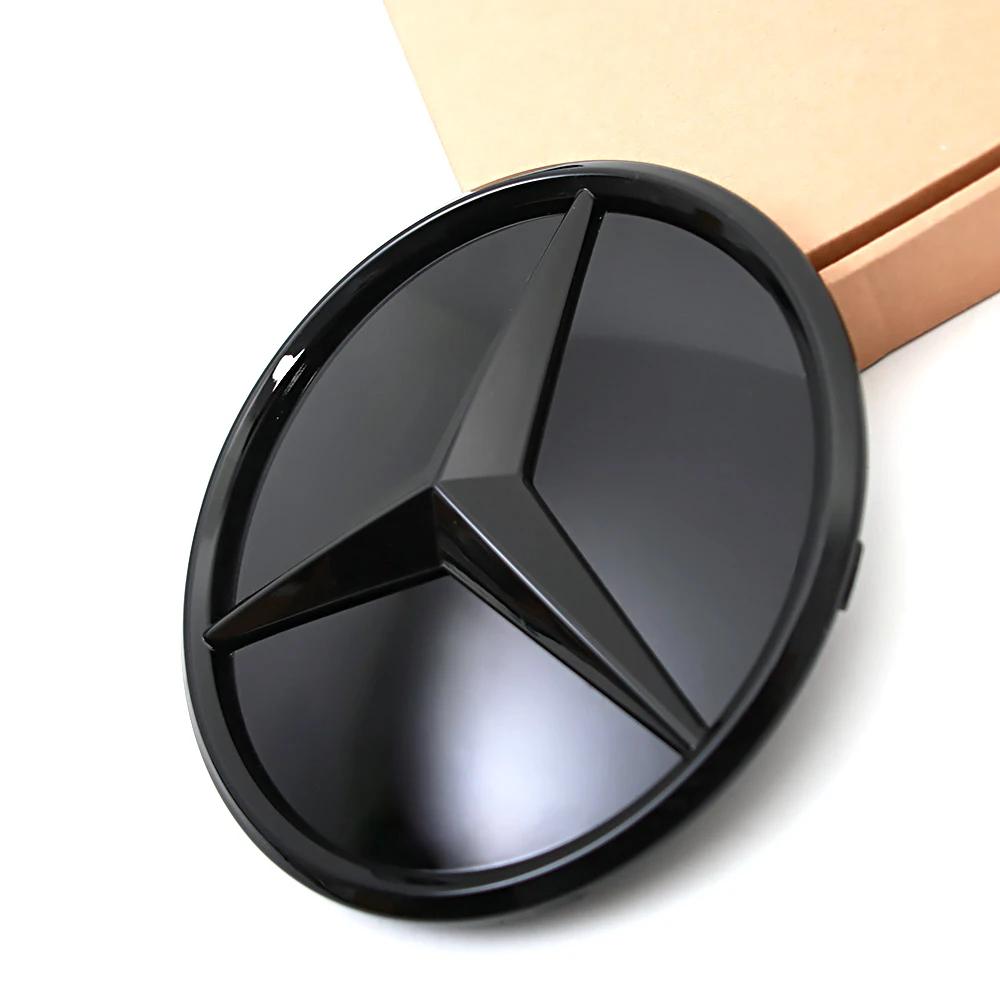 Новые Горячие 2026 Хром Черные Эмблемы в OE Стиле Для Mercedes Benz B C GLK W245 W204 X204 Высококачественный ABS Передняя Решетка Подсвечиваемая Sta