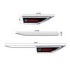 FIQ1 2Pcs Metal Blade Emblem Badge Sticker Side Doors Fender Decal for Honda CITY CIVIC Mugen INSPIRE XRV CR-V URV Fit Type R Vezel