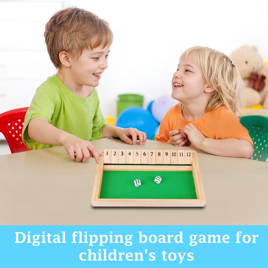 Карта с перекидными цифрами Детская игрушка Настольная игра Реквизит для питья Образовательная Вечеринка Досуг Развлечения