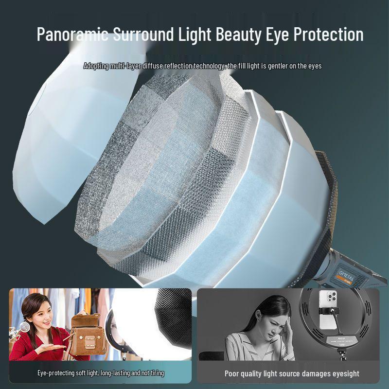Professional Soft Light Parabolic Grid for Live Streaming and Beauty Anchors