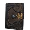 Hocus-pocus Vintage Leather Journal Grimoire Spell Book Third Eye Magic Wiccan