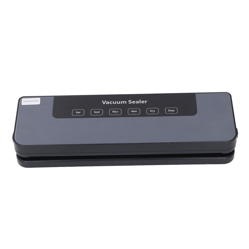 Автоматический вакуумный упаковщик с силой всасывания 80 кПа, упаковочная машина для хранения сухих и влажных продуктов с 50 пакетами