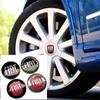 4 шт. 60 мм Колпачки ступицы колеса Fiat с логотипом-Пылезащитные крышки для Fiat 500 124 125 Punto Bravo Stilo Panda Abarth-Эмблемы на диски