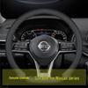 Чехол на руль из натуральной кожи для Nissan Sylphy, Teana, Qashqai, Sunny, Tiida