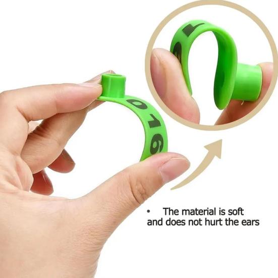 Бирки для ушей овец 001-100 Номерные бирки Бирки для сельскохозяйственных животных Аппликатор для ушных бирок для коров коз овец свиней сельскохозяйственных животных