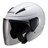 Marushin Motorcycle XL Size 5211 (MARUSHIN) Semi-Jet Helmet, M-520XL, White, (Under 61-62cm),