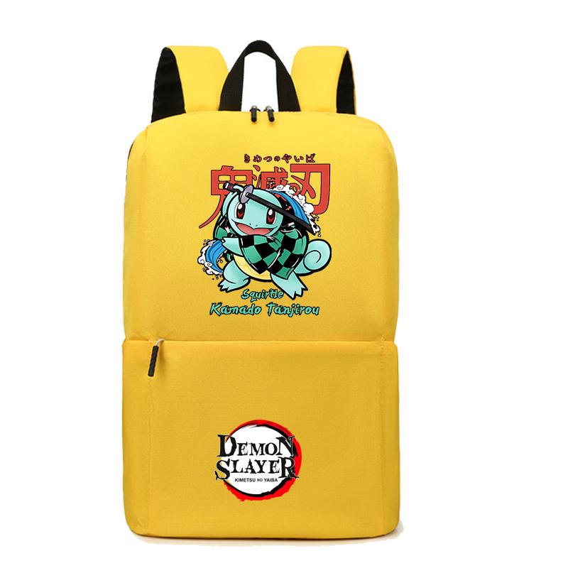 Рюкзак в стиле аниме «Убийца демонов» Nezuko Kawaii, школьная сумка с героями мультфильмов, большая вместимость, манга для путешествий, повседневная сумка для книг для девочек для взрослых