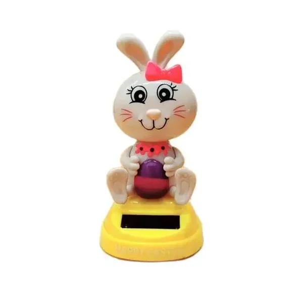 Горячая Солнечная Энергия Автомобильные Украшения Интерьера Кукла Животное Фигурка Качающаяся Модель Автомобильная Панель Приборов Украсить Детские Подарки Игрушка Новинка