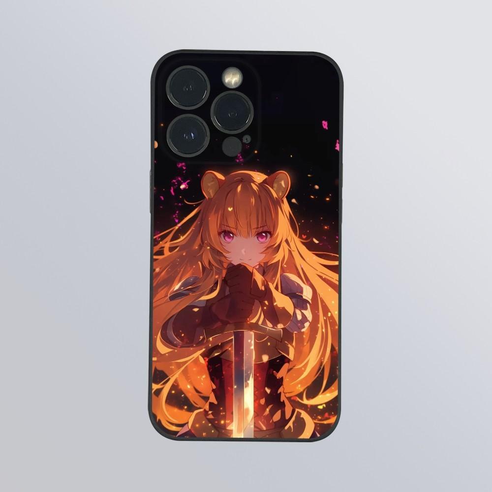 Чехол для телефона с Рафталией из аниме Для iPhone 16 15 14 13 Pro Max Plus Mini Матовый Мягкий Корпус Funda Ударопрочные Чехлы