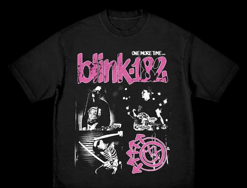 ГОРЯЧАЯ НОВИНКА группа Blink-182 еще раз черная футболка мужская женская футболки топ унисекс все размеры JJ5297