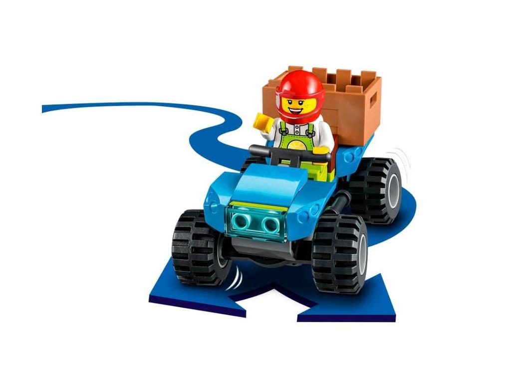 LEGO City Курятник 60344, Игрушка, Строительные блоки, Подарок, Животные, Для мальчиков и девочек, Возраст 5 лет и старше